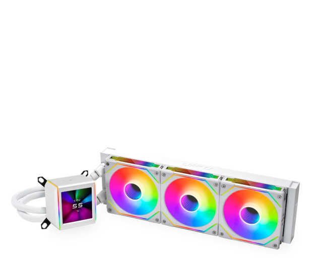 Lian Li Galahad II LCD 360 SL-INF ARGB White 3x120mm - 1486784 - zdjęcie